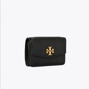 NWT TORY BURCH Authentic Kira Leather Tri-Fold Mini Wallet